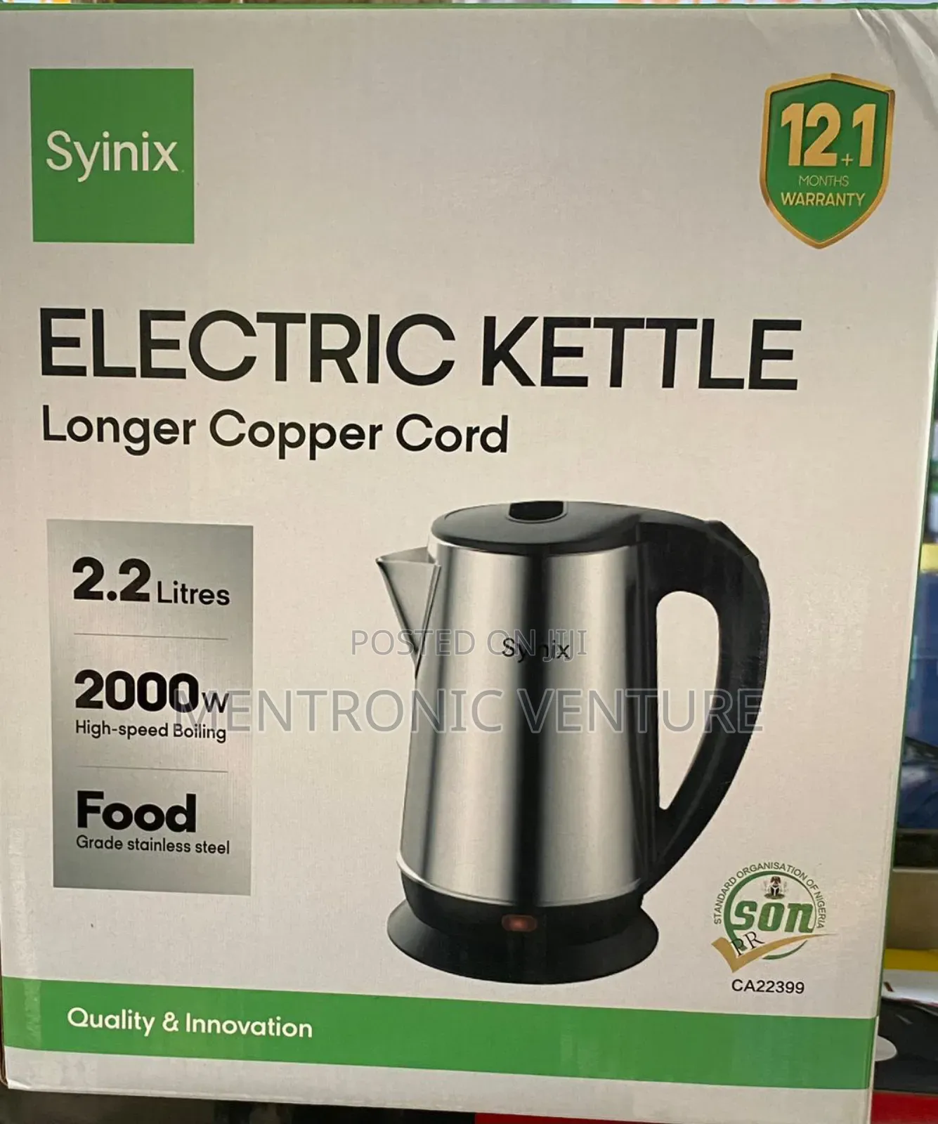 Syinix Kettle