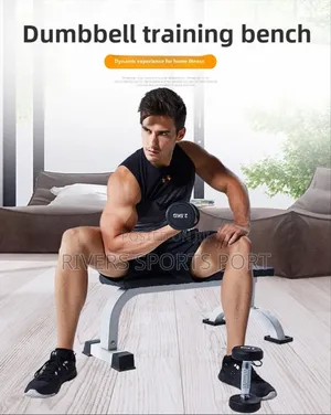 High-End Commercial Professional Balance Flat Bench Weight Bench Press
