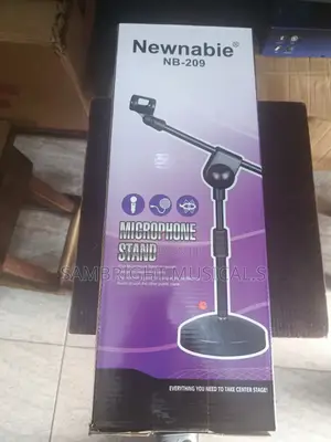 Round Bass Mic Stand
