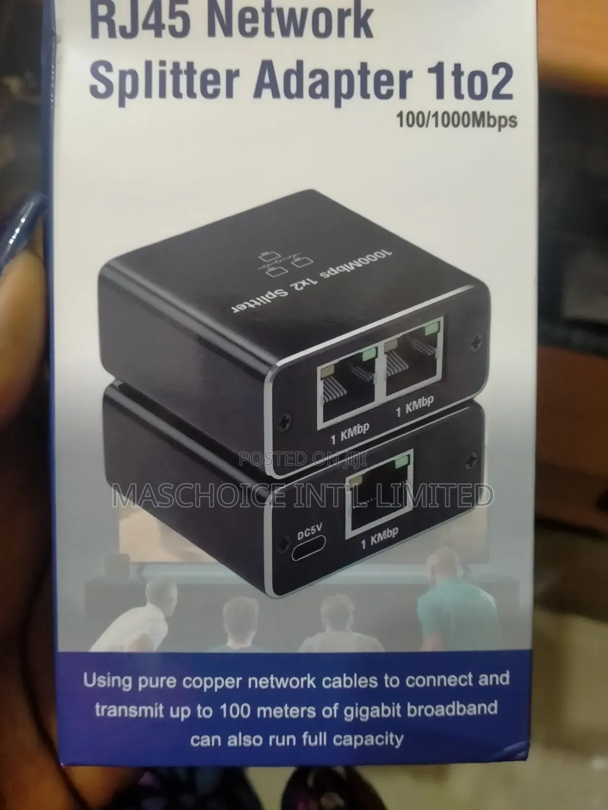 Rj45 Network Splitter Adapter 1 to 2