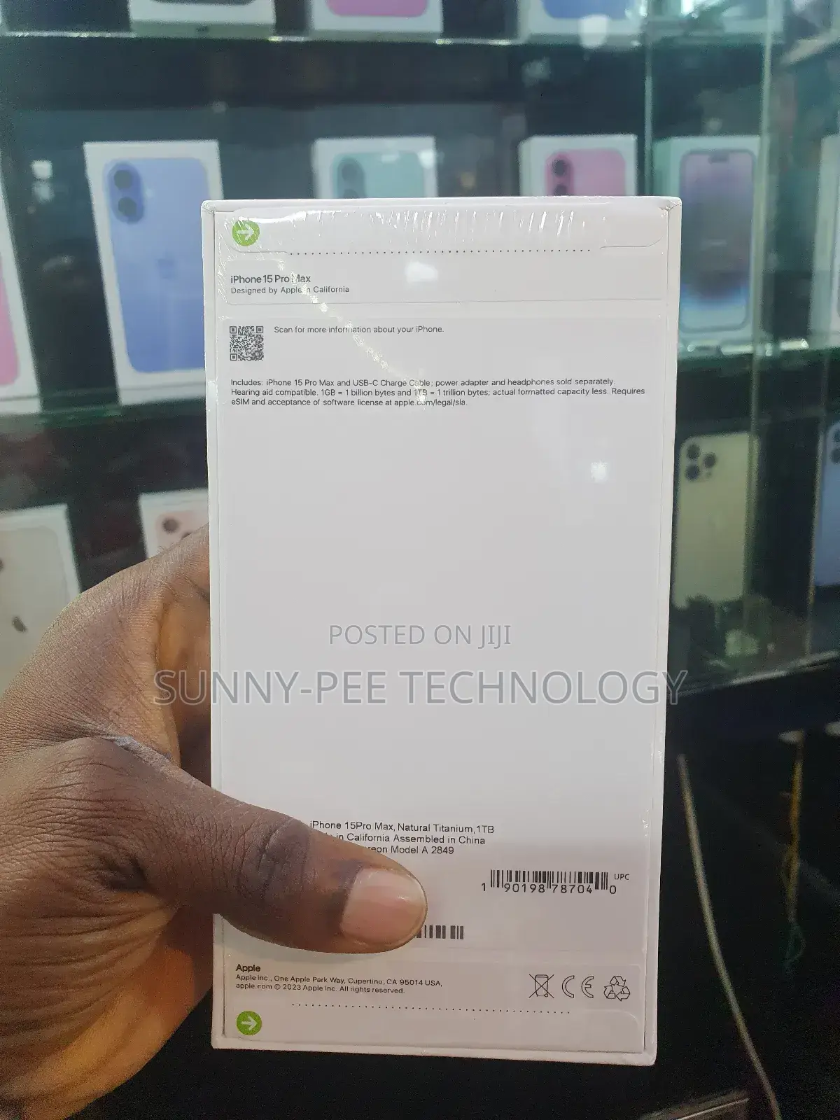 New Apple iPhone 15 Pro Max 256 GB Silver
