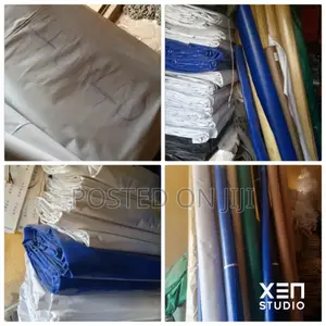 Tarpaulin.