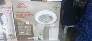 Homesonic Ceiling Fan With Led Lights Rechargeable