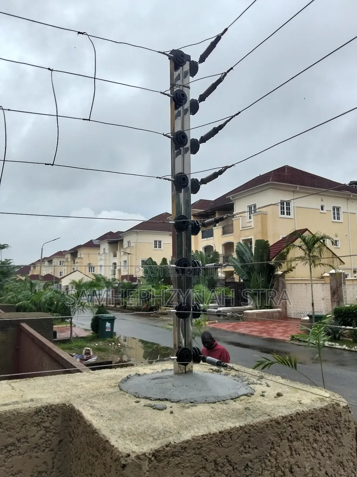 Electric/Security Fence.