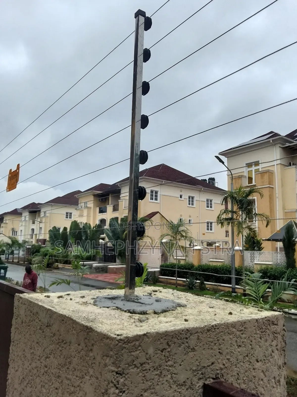 Electric/Security Fence.
