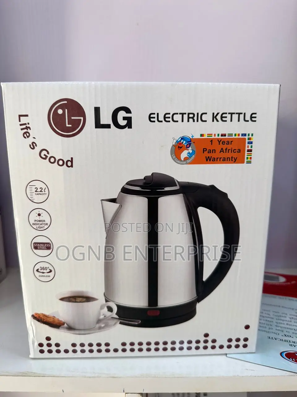 Lg Electric Kettle - 2.2litres