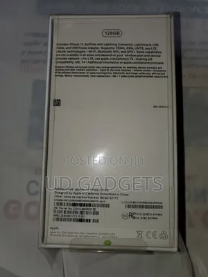 New Apple iPhone 11 128 GB White