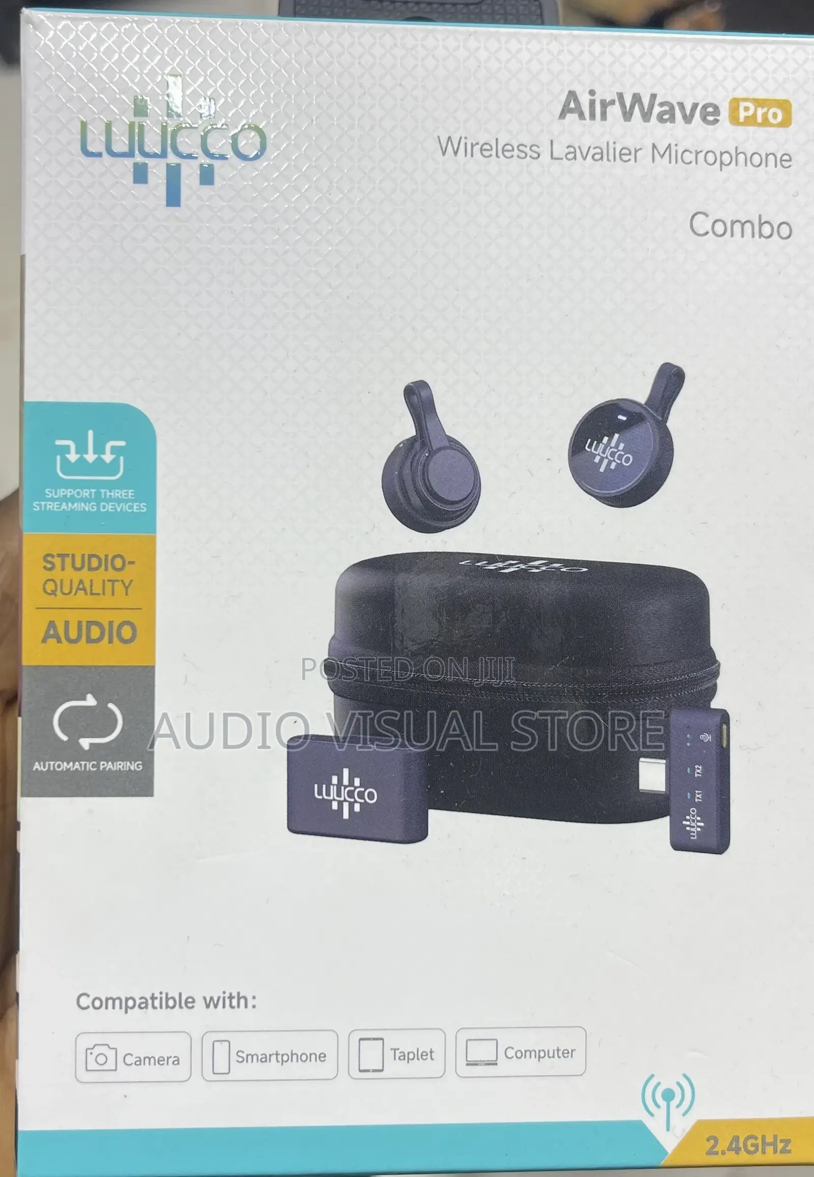 Luucco Airwaves Pro Wireless Microphone