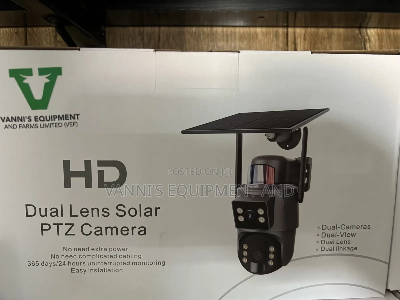 Ubox Double Lens CCTV Camera