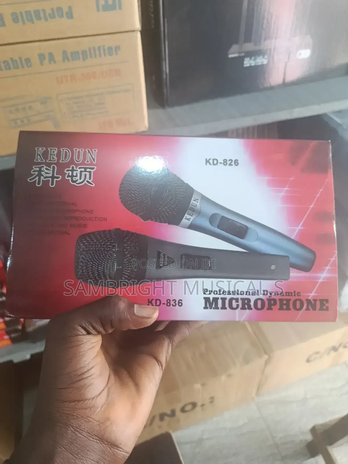 Kedun Kd-826 Dynamic Microphone