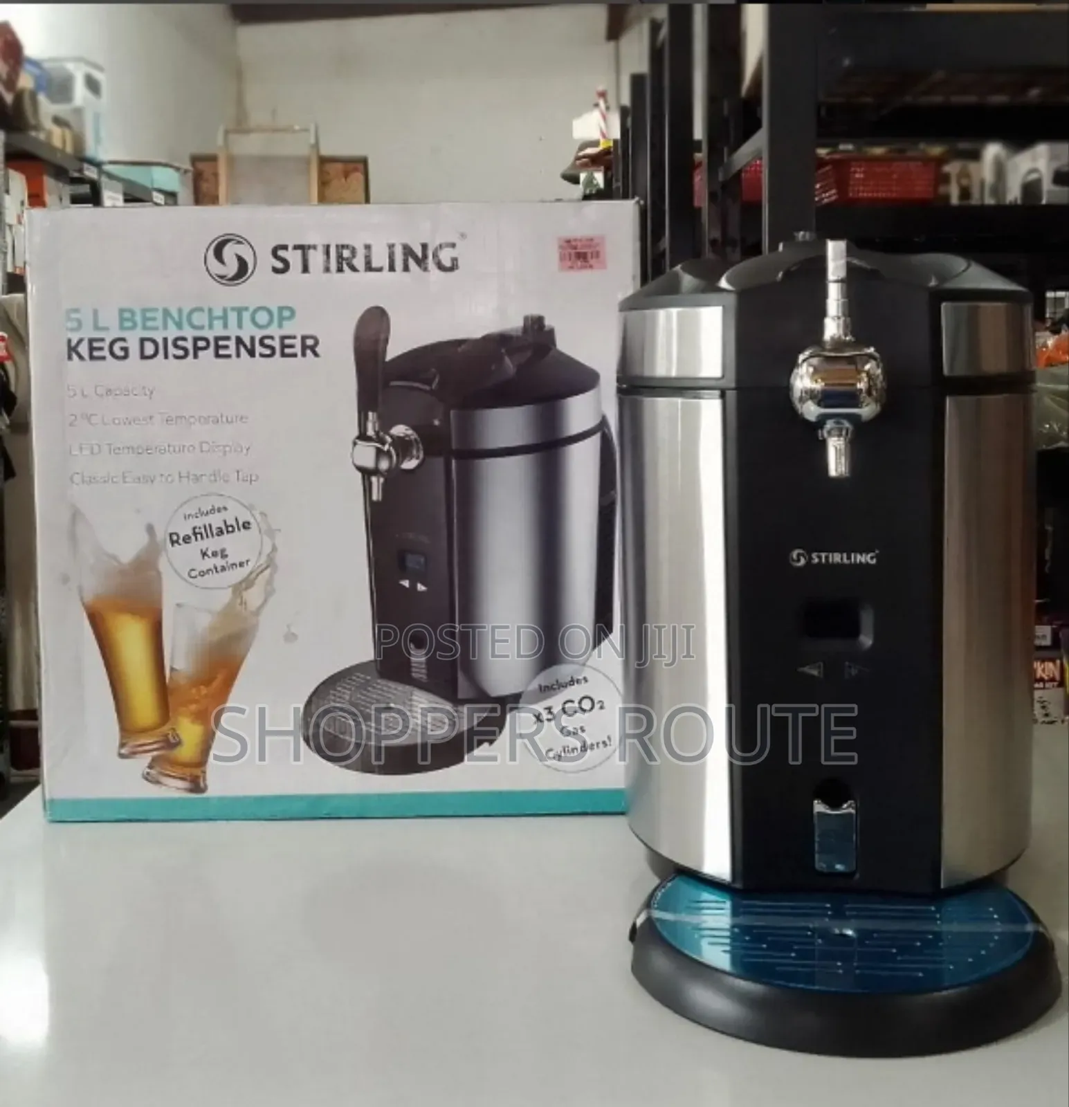 Stirling 5l Benchtop Keg Dispenser