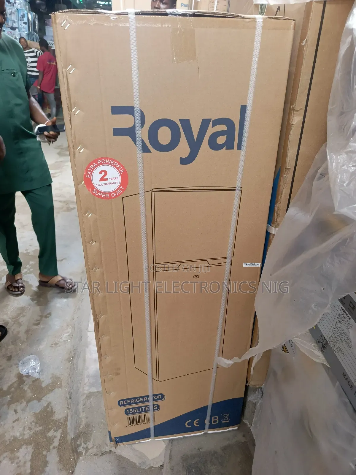 Double Door Refrigerator Royal 155 Liters
