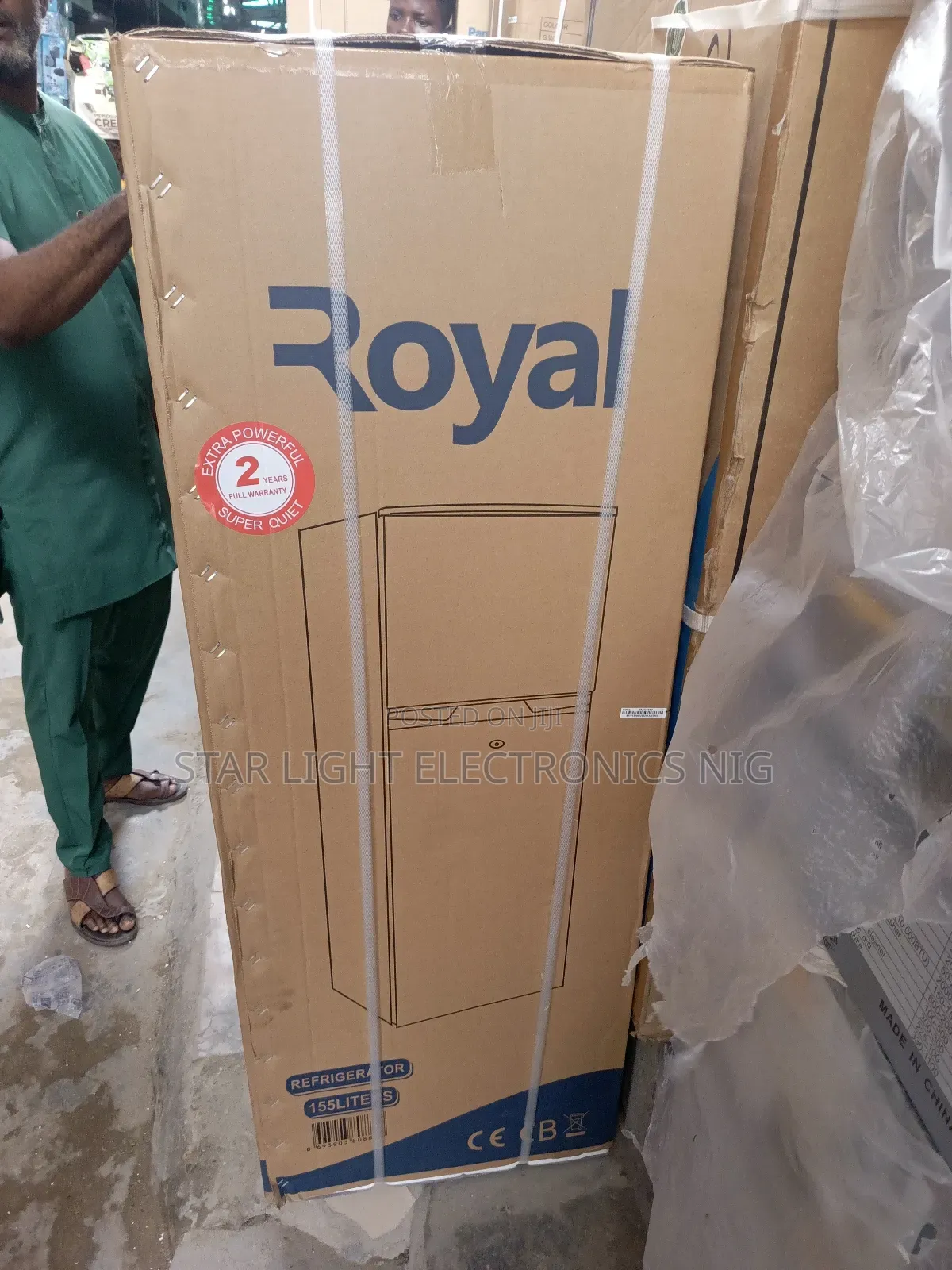 Double Door Refrigerator Royal 155 Liters
