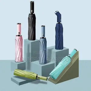 Automatic Folding Umbrella With Touch Light