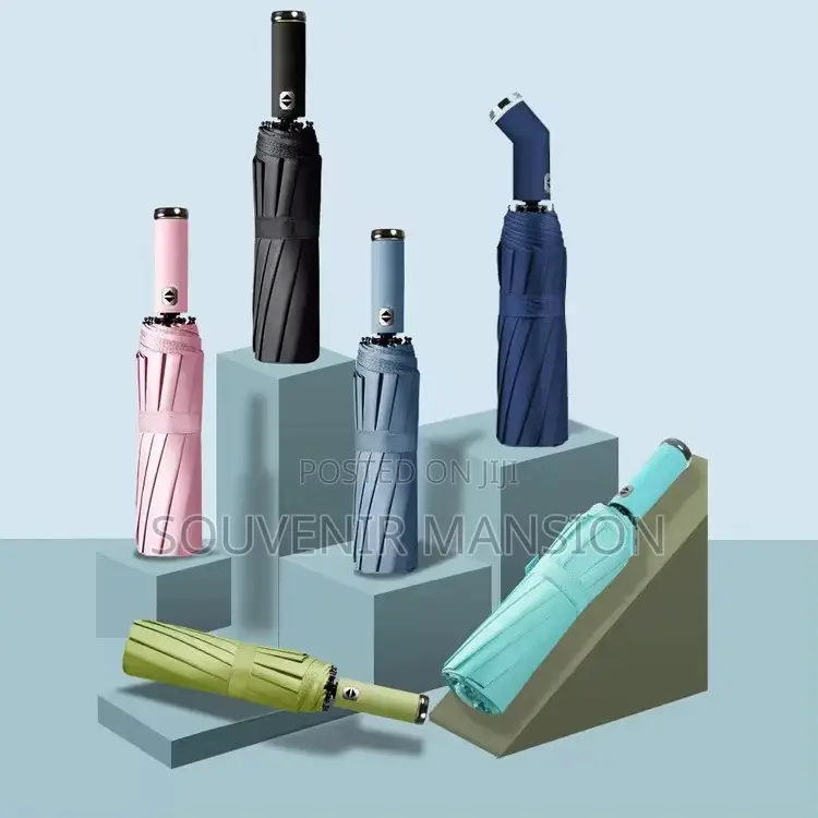 Automatic Folding Umbrella With Touch Light