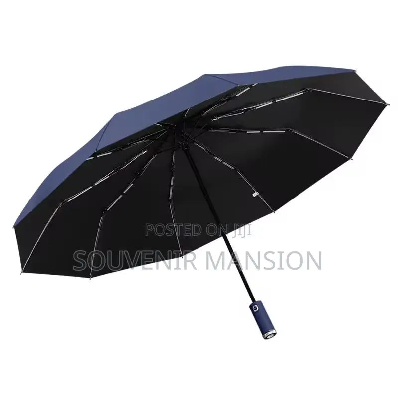 Automatic Folding Umbrella With Touch Light