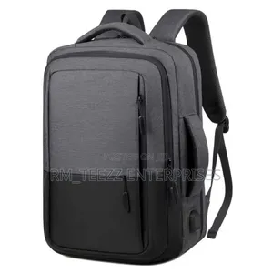 Two-Toned Multifunctional High-End Business Laptop Backpack