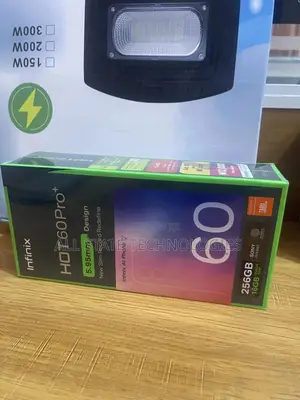 New Infinix Hot 60 Pro+ 128 GB Black