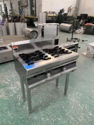 Commercial 2 Burner Gas Cooker