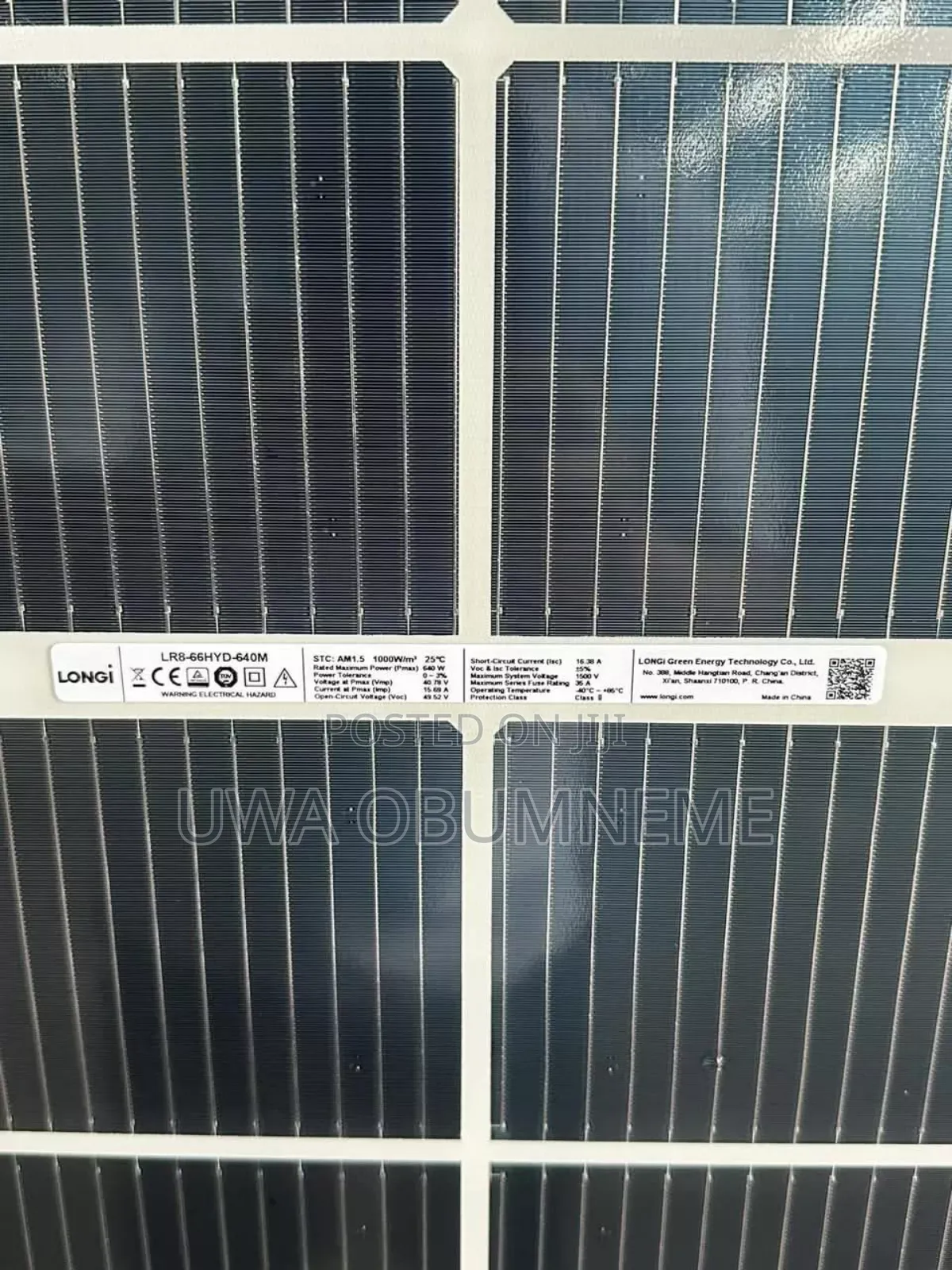 750w Mono Solar Panels
