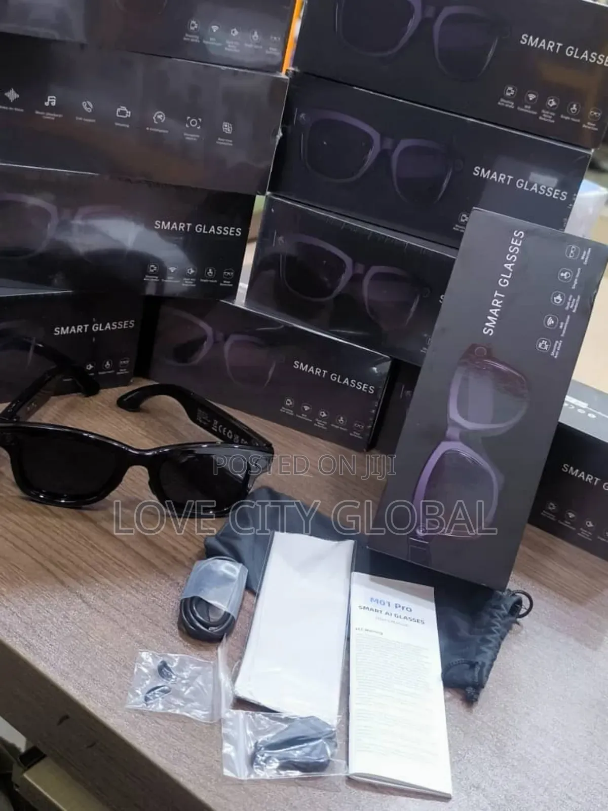 M01 Pro Smart Sunglass 8mp Camera Video Ai Chatgpt Enc Bt Call Unisex