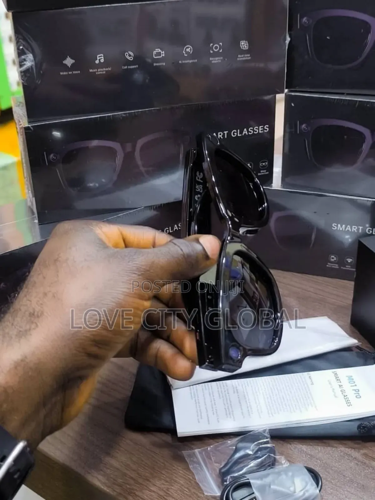 M01 Pro Smart Sunglass 8mp Camera Video Ai Chatgpt Enc Bt Call Unisex