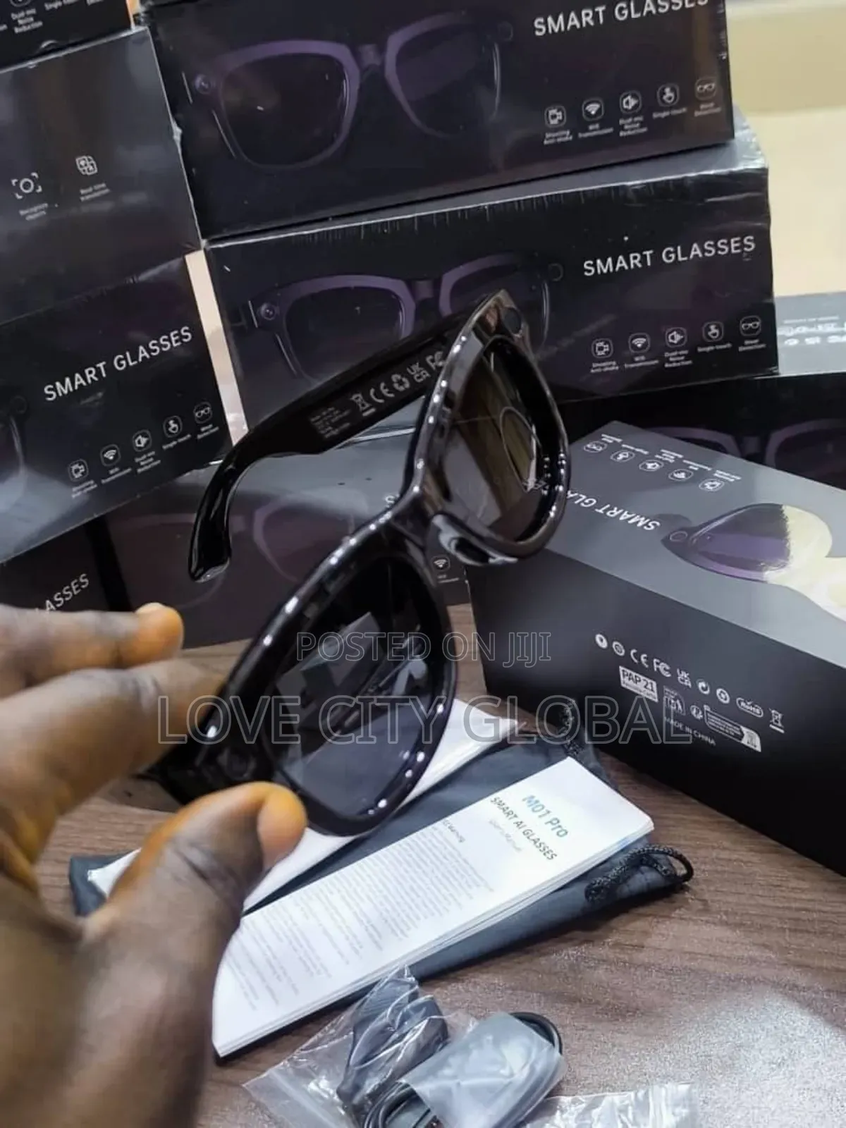 M01 Pro Smart Sunglass 8mp Camera Video Ai Chatgpt Enc Bt Call Unisex