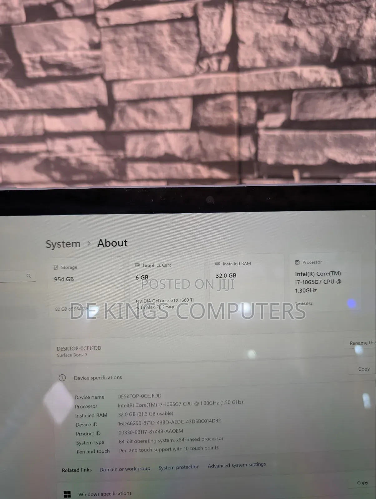Laptop Microsoft Surface Book 3 32GB Intel Core i7 SSD 1T