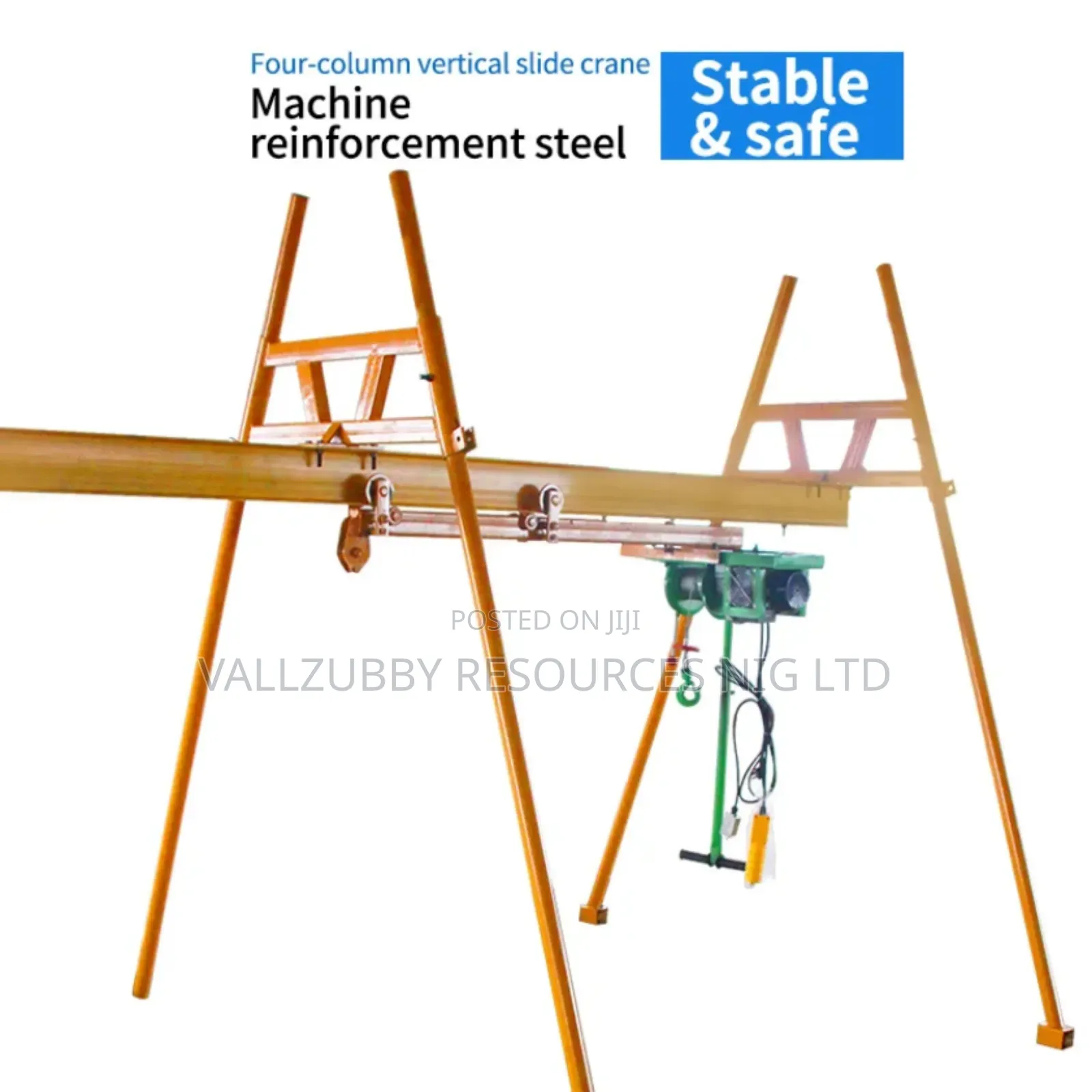 Building Crane Four Column