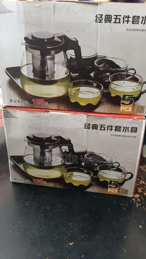 5 In 1 Pot 950ml Cup 150 Ml Tea Pot Set
