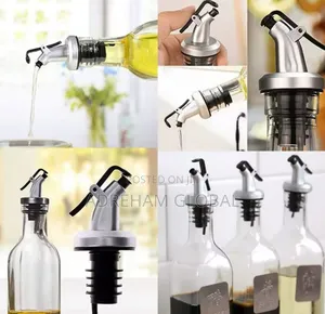 Glass Oil Special Seasoning Stopper Cap Dispenser Sprayer Bottle