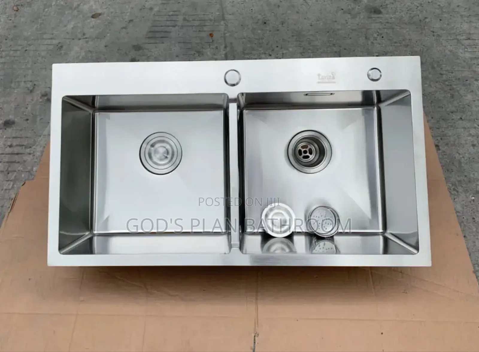Stainless Steel Double Bowl Sink