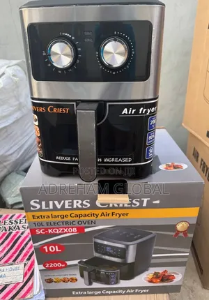 10ltr Silver Crest Manual Extra Large Capacity Electric Oven/Air Fryer