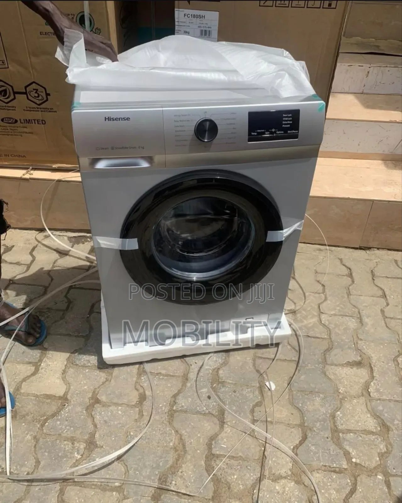 Hisense Front Load 6kg Washing Machine Wash and Spain
