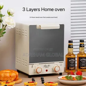 15ltr Slivers Criest 3 Layer Multifunctional Oven