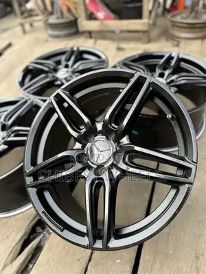 18 Rim For Mercedes Benz E-class Pure Black Rim