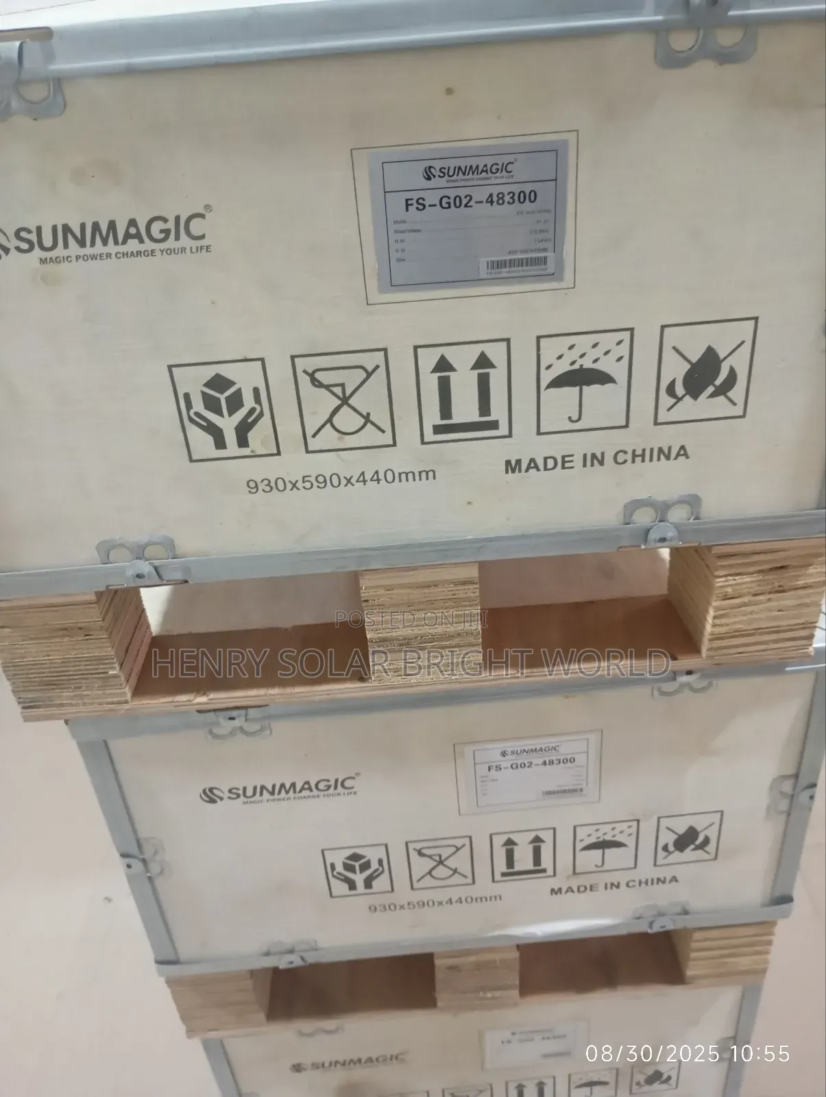 15kwh 51.2v 300ah Sunmagic Lithium Battery