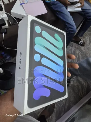 New Apple iPad mini (2024) 128 GB Black