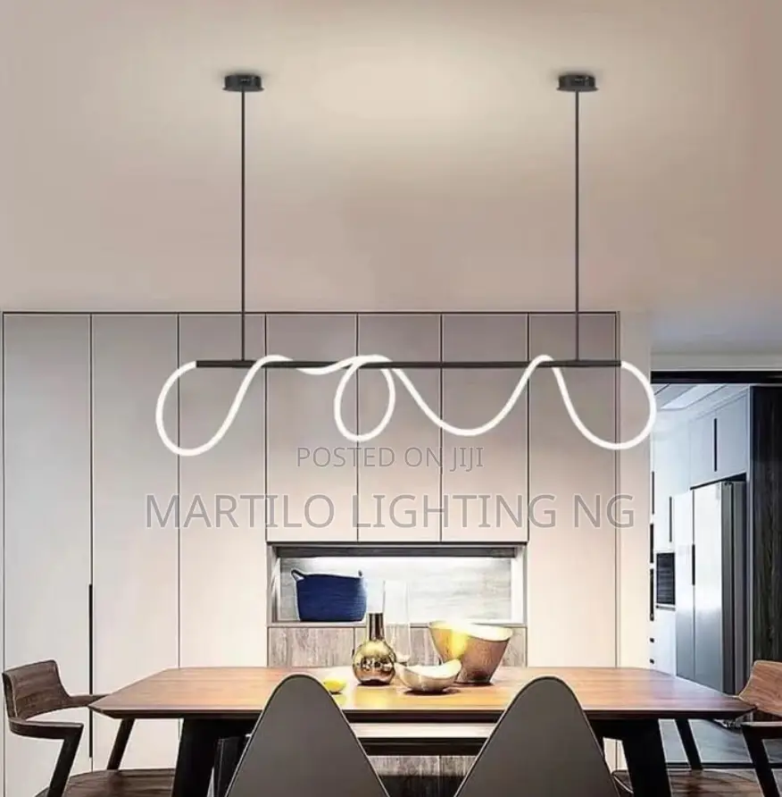 Unique Long Led Drop Light Beautiful and Colorful