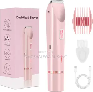 Dual Head Waterproof Electric Shaver