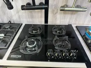 Ashton Kitchen 4-Burner Built-in Gas Hob With Tempered Glass Surface