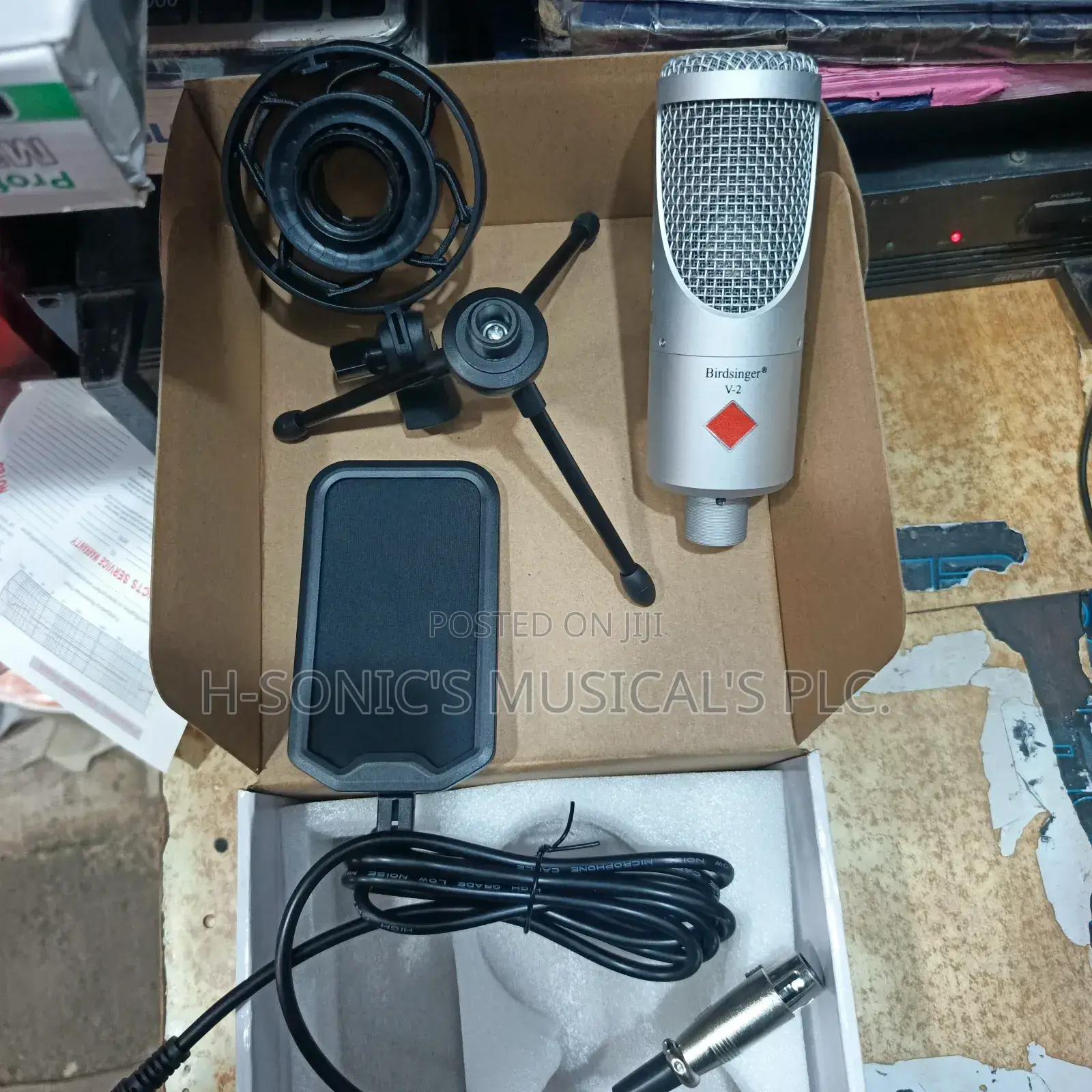 Professional Birdsinger v-2 Studio Microphone
