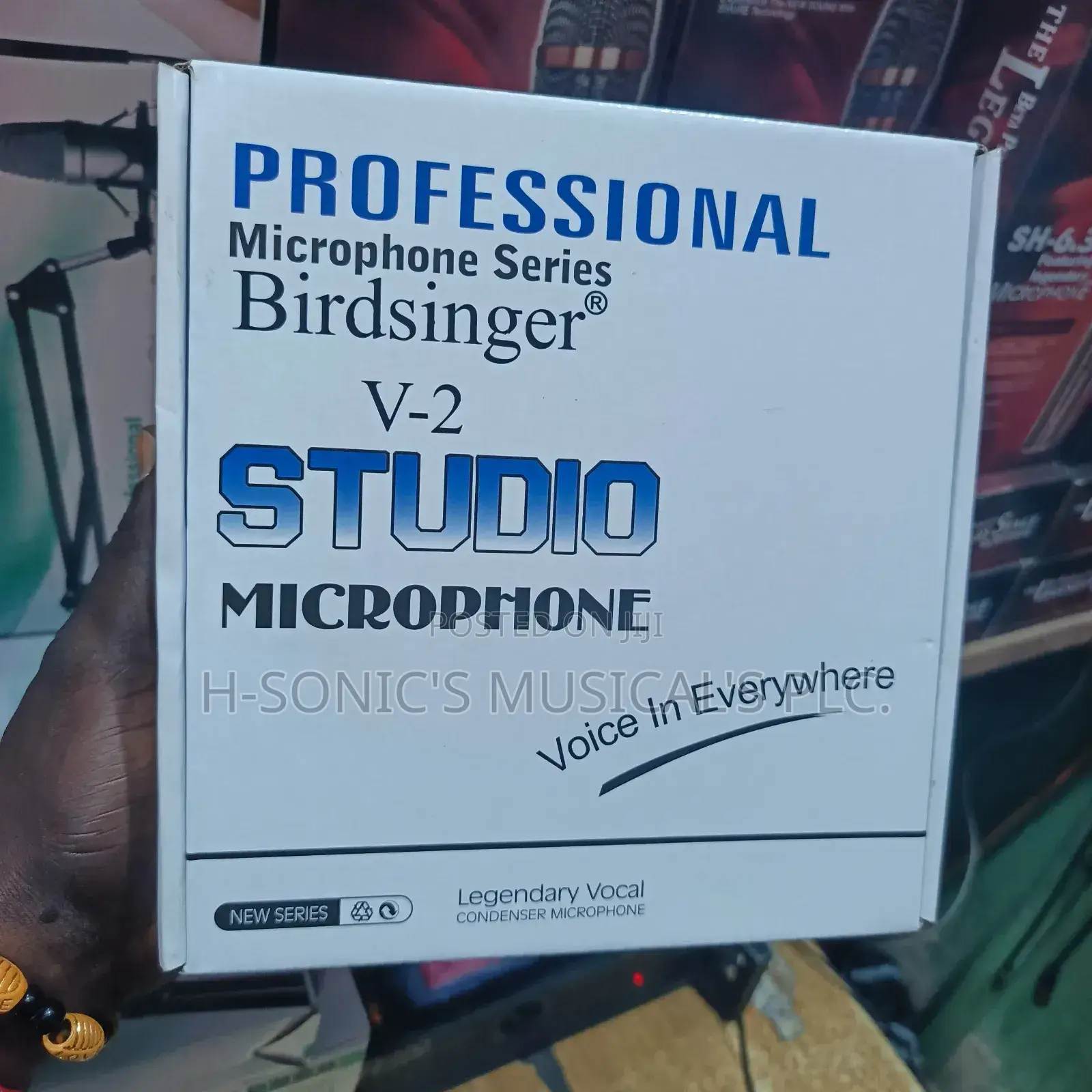 Professional Birdsinger v-2 Studio Microphone