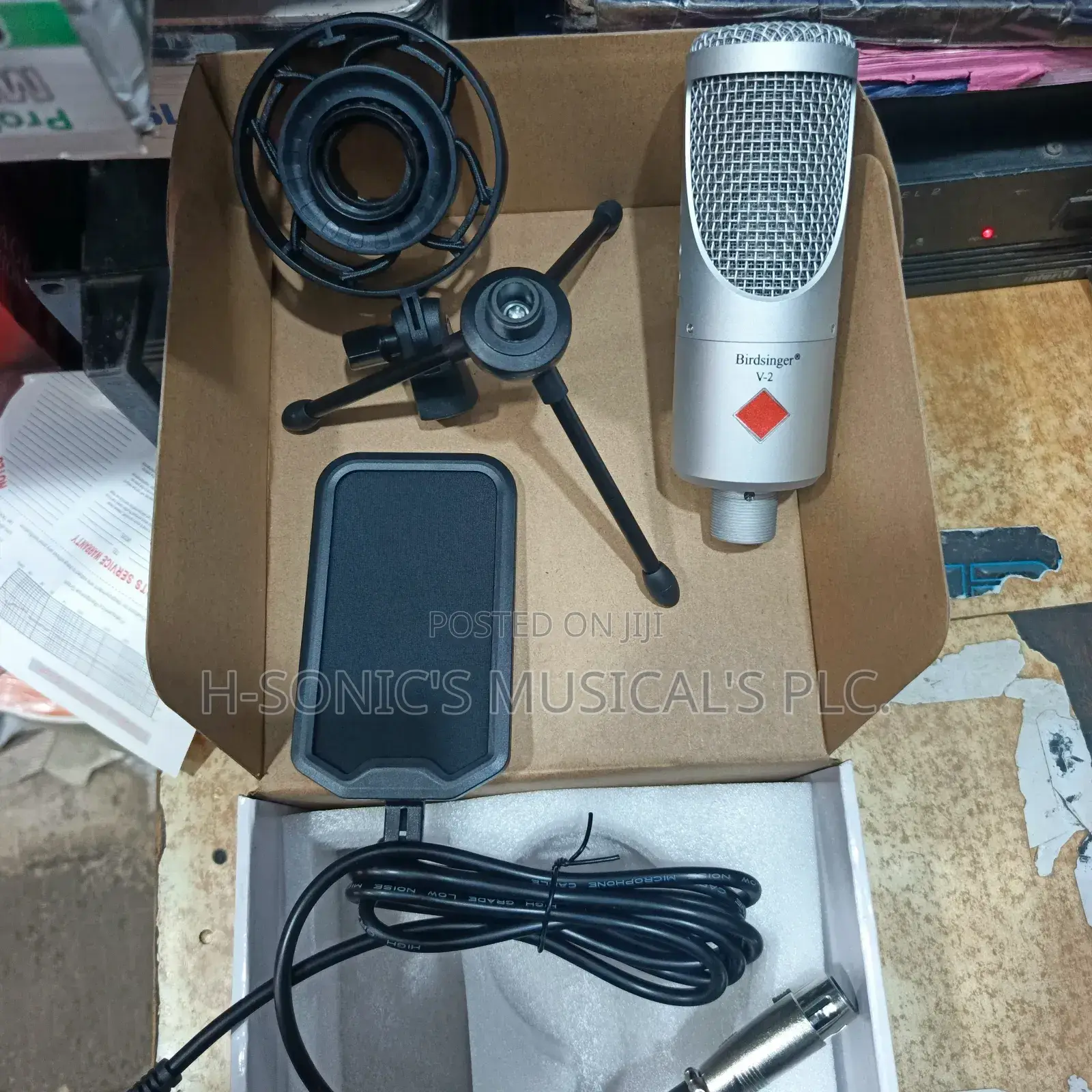 Professional Birdsinger v-2 Studio Microphone