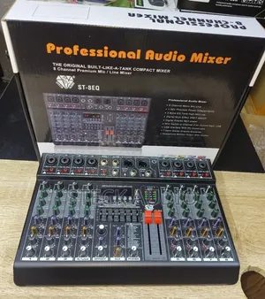 St 8eq Steck Audio Professional 8 Channels Audio/Music Mixer