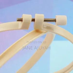 8pcs Bamboo Frame Embroidery Hoop Ring