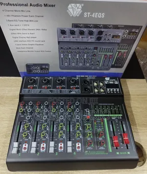 St4eqs Steck Audio Professional 4 Channels Audio, Music Studio Mixer