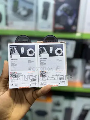 Porodo 1600dpi Wireless Mouse With Card Reader