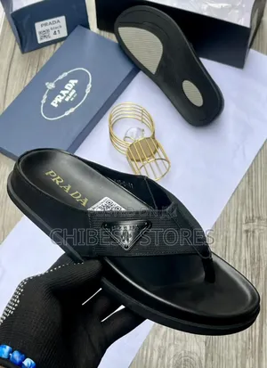 Luxury Prada Mens Slippers