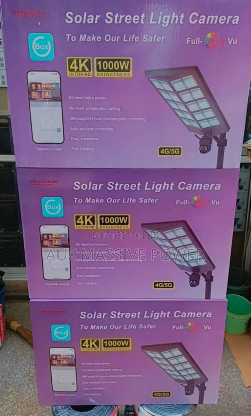 Solar Street Light With CCTV Camera